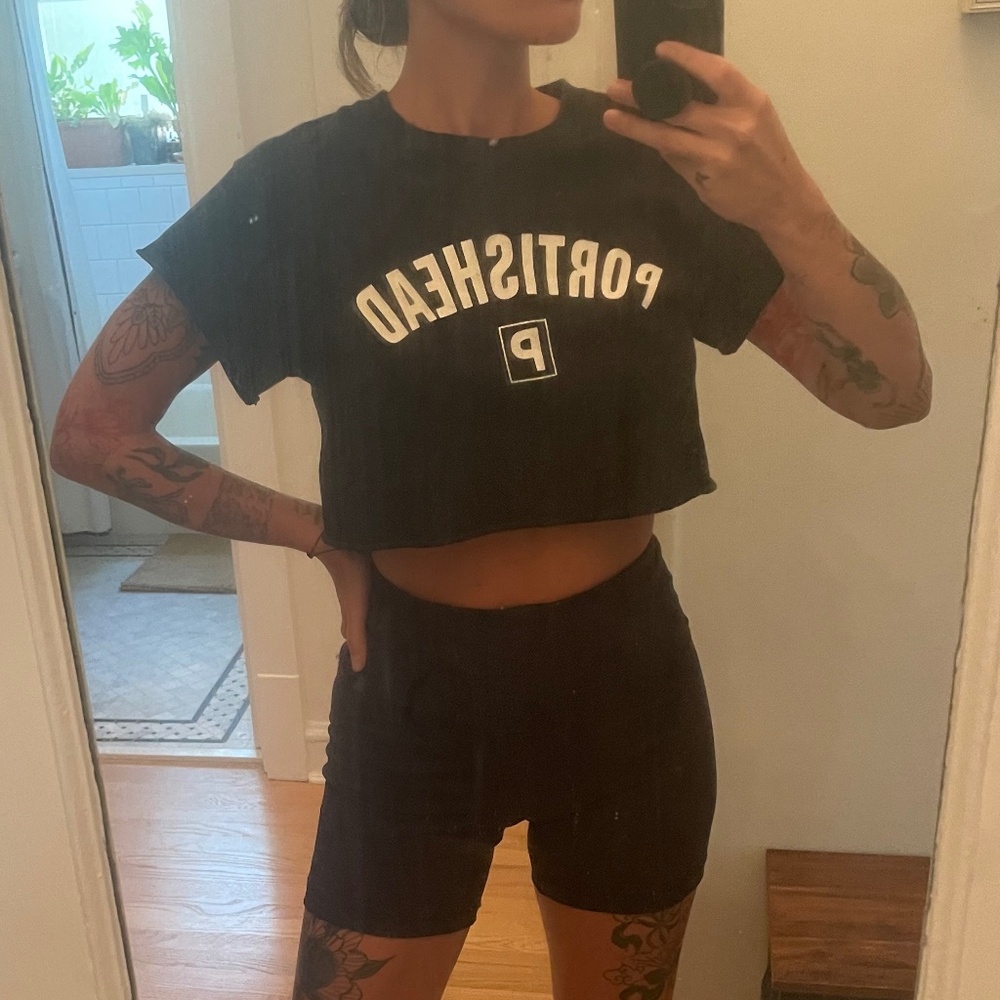 Portishead T-shirt crop